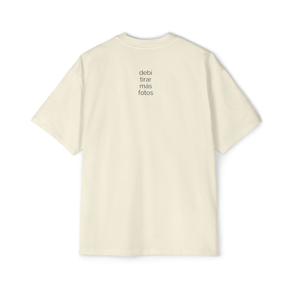 Copy of Debí tirar más fotos - Men's Heavy Oversized Tee