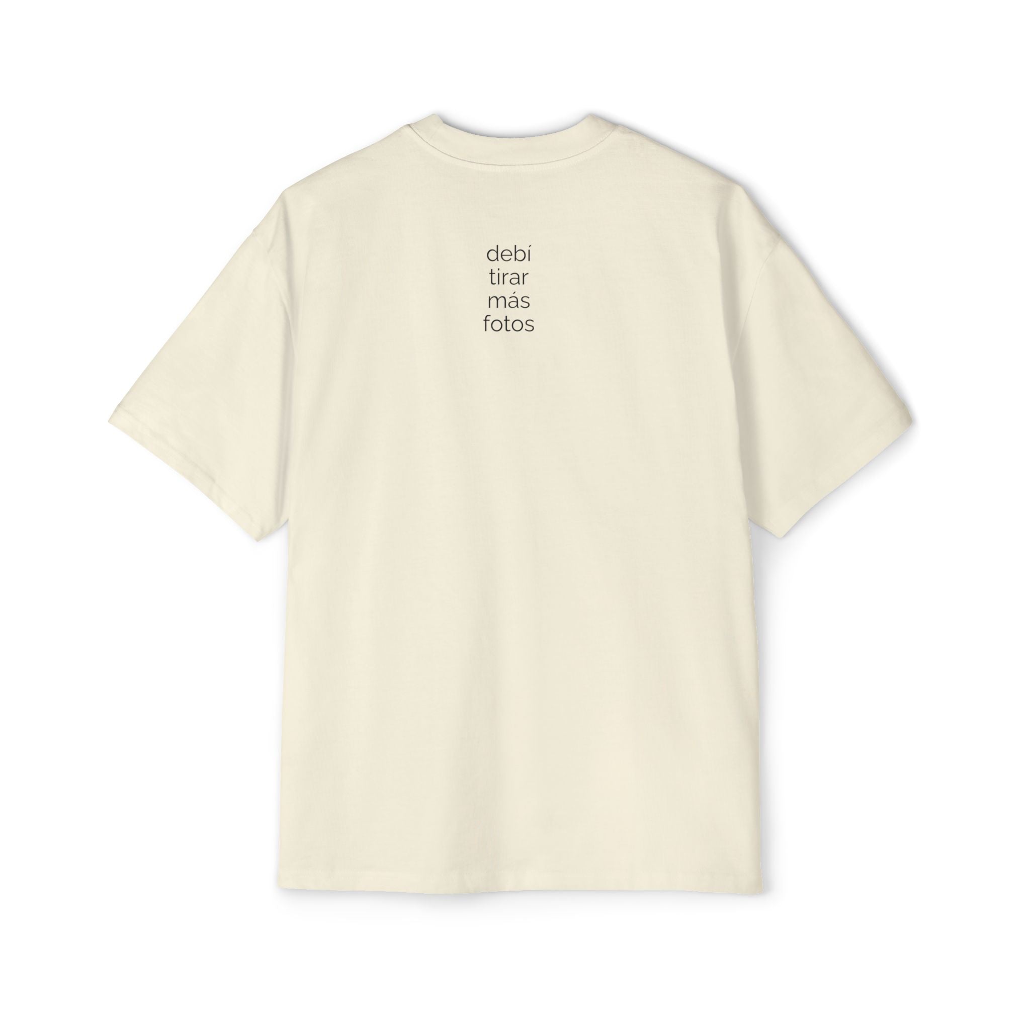 Copy of Debí tirar más fotos - Men's Heavy Oversized Tee