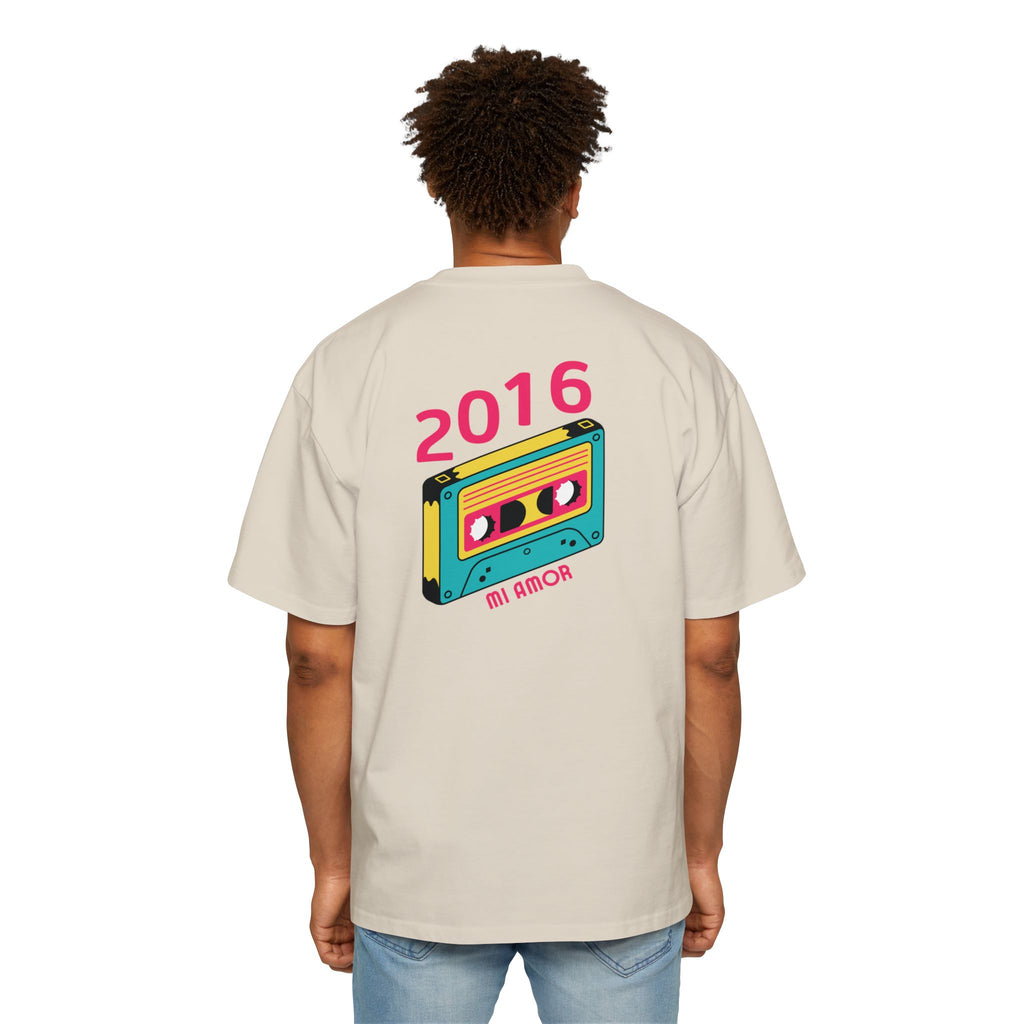 2016 Mi Amor- Men's Heavy Oversized Tee