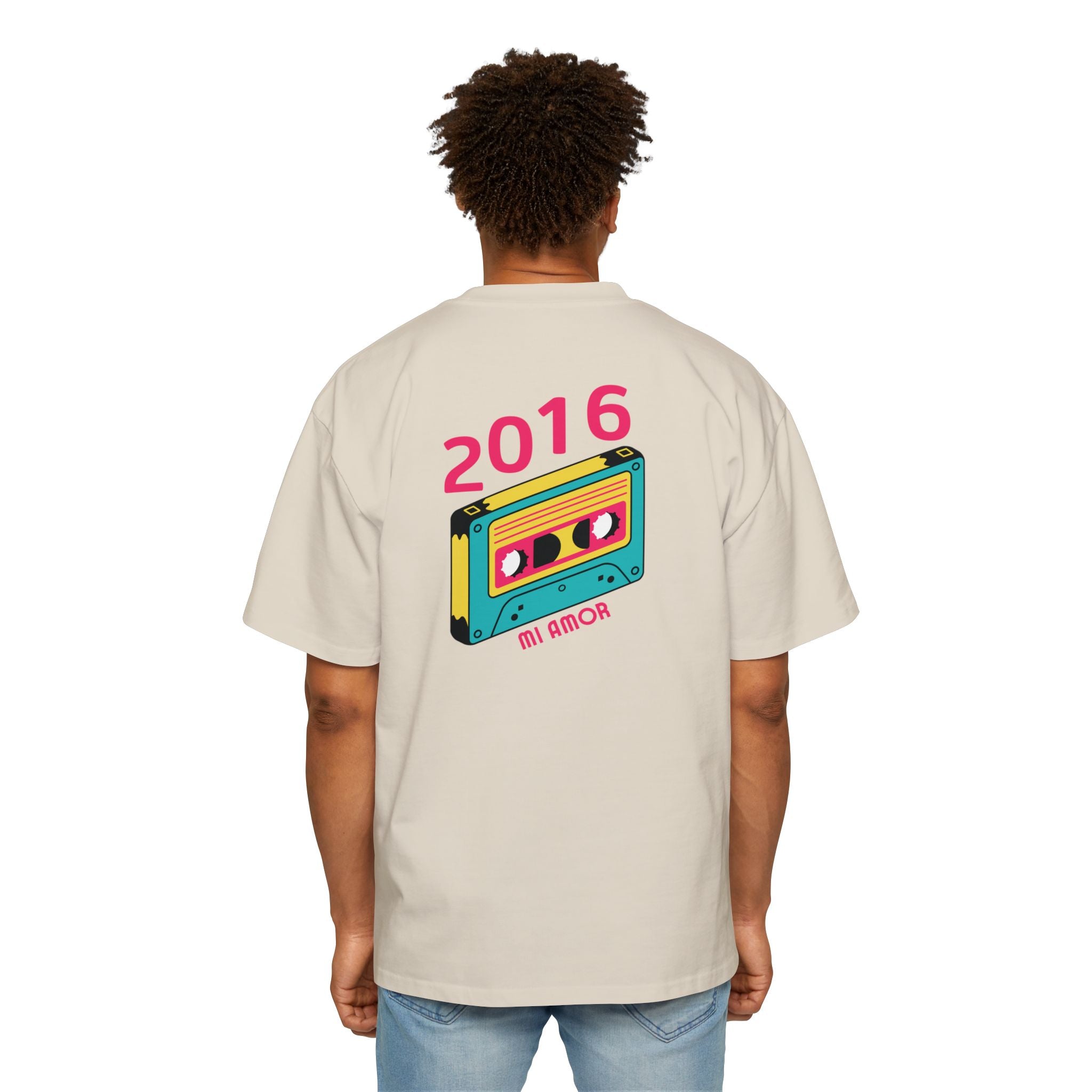 2016 Mi Amor- Men's Heavy Oversized Tee