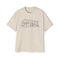 La casita - Men's Heavy Oversized Tee