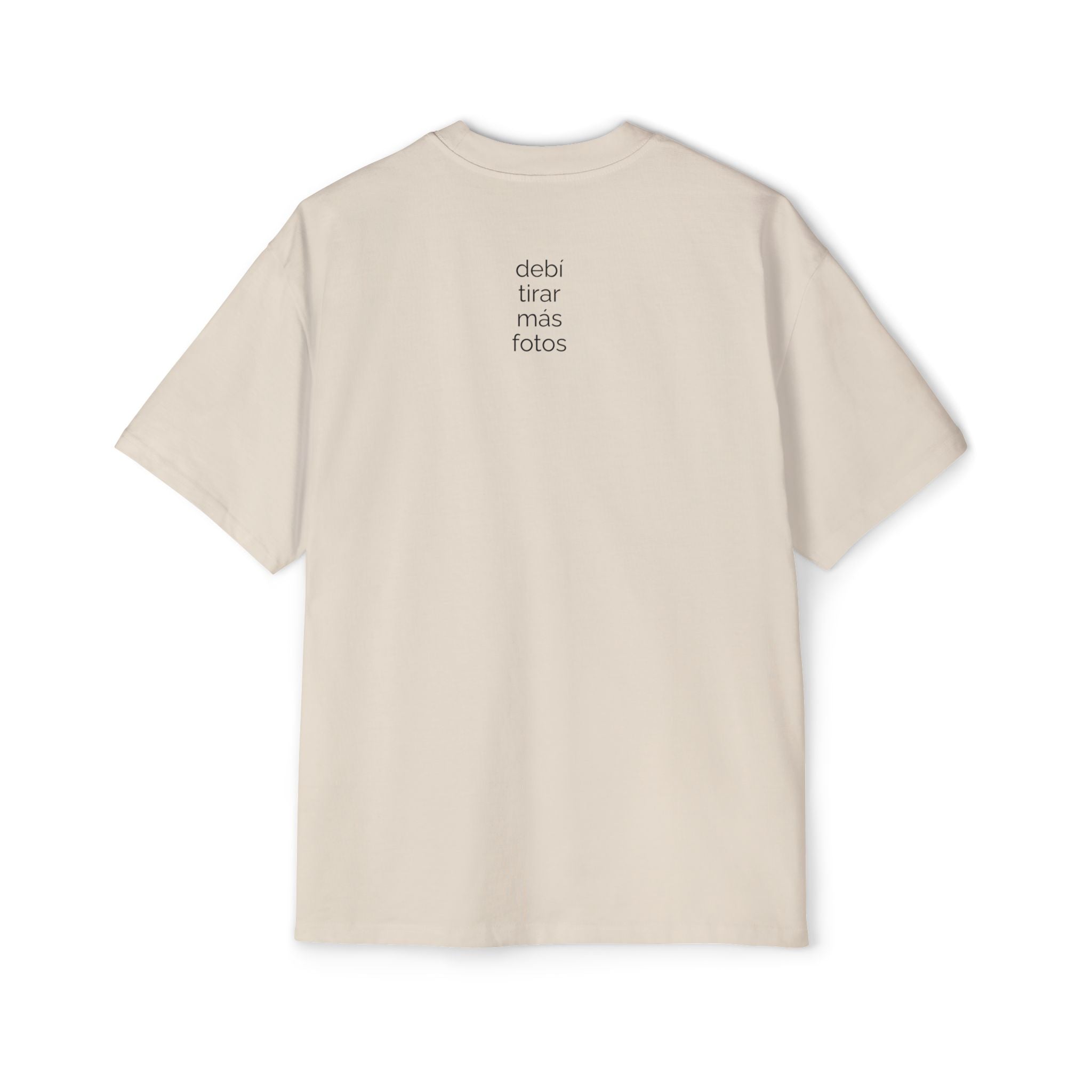 Copy of Debí tirar más fotos - Men's Heavy Oversized Tee