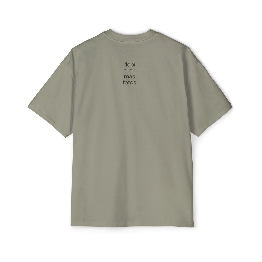 Copy of Debí tirar más fotos - Men's Heavy Oversized Tee