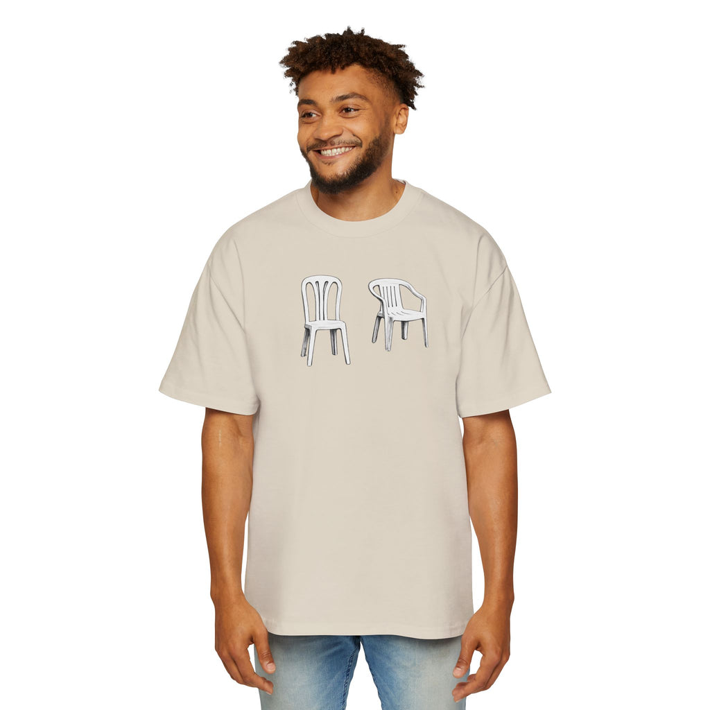Copy of Debí tirar más fotos - Men's Heavy Oversized Tee