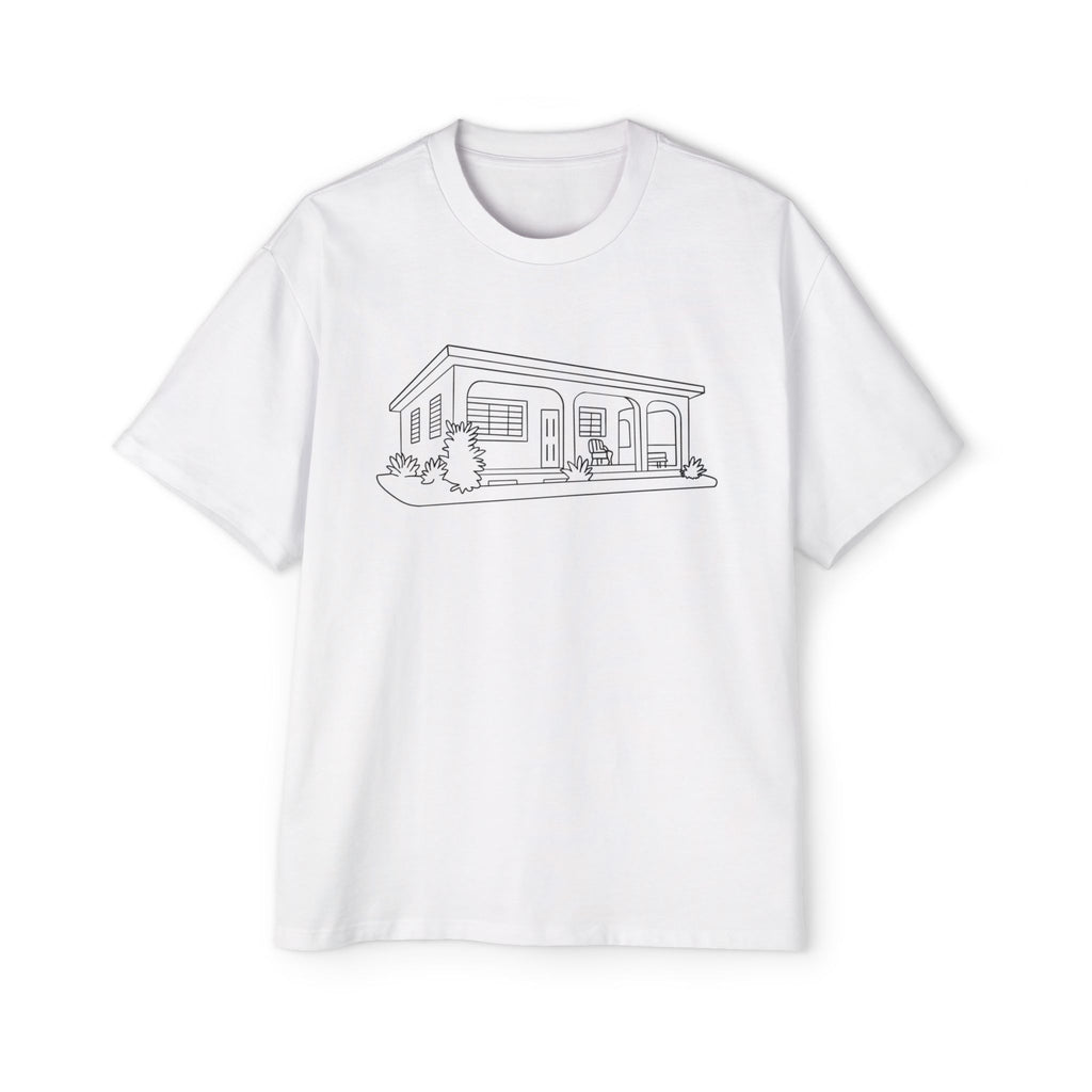 La casita - Men's Heavy Oversized Tee