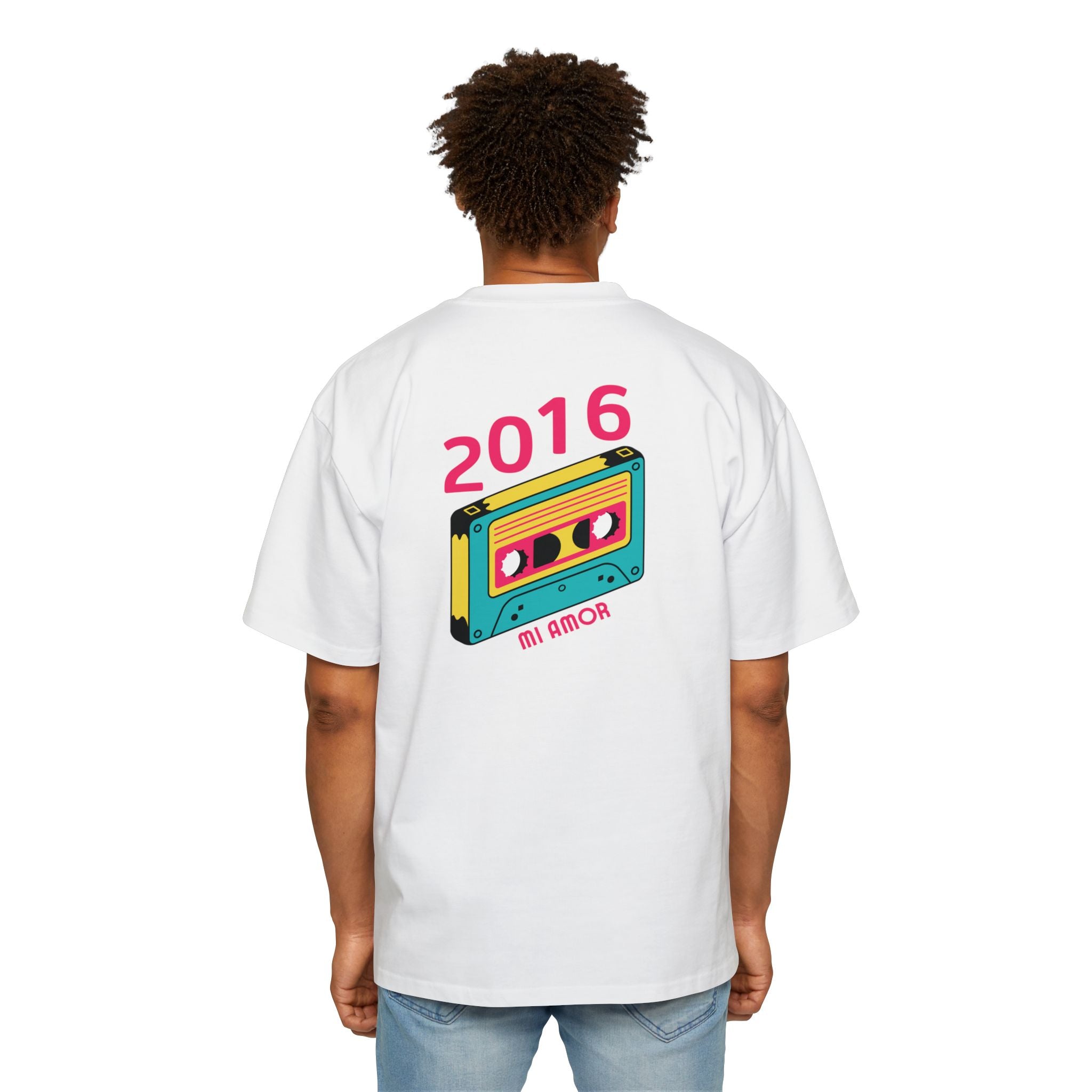 2016 Mi Amor- Men's Heavy Oversized Tee