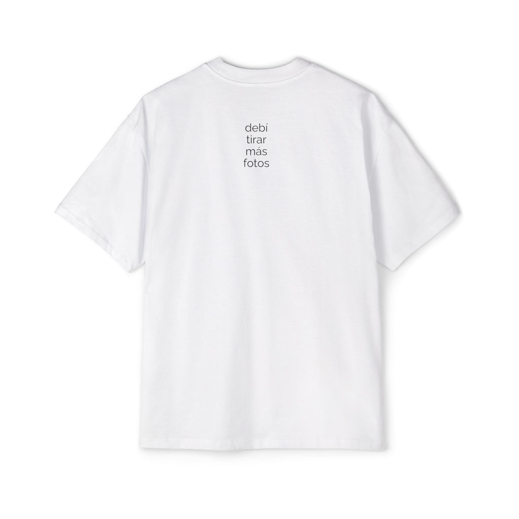 Copy of Debí tirar más fotos - Men's Heavy Oversized Tee