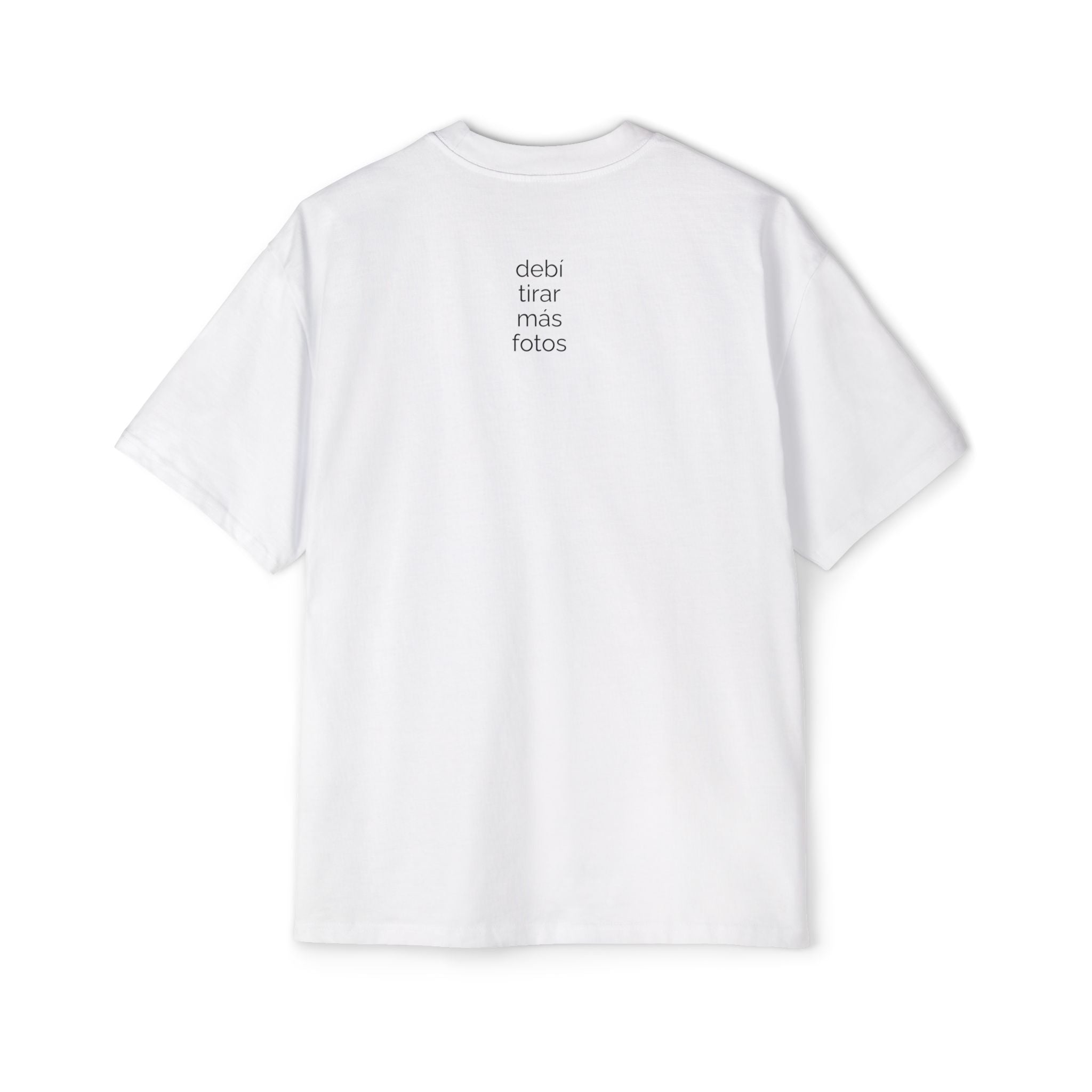 Copy of Debí tirar más fotos - Men's Heavy Oversized Tee