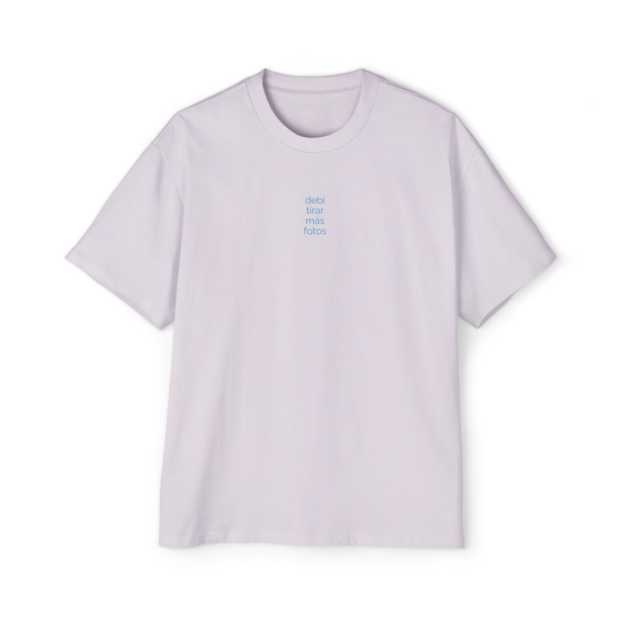 Mientras uno está vivo - Men's Heavy Oversized Tee