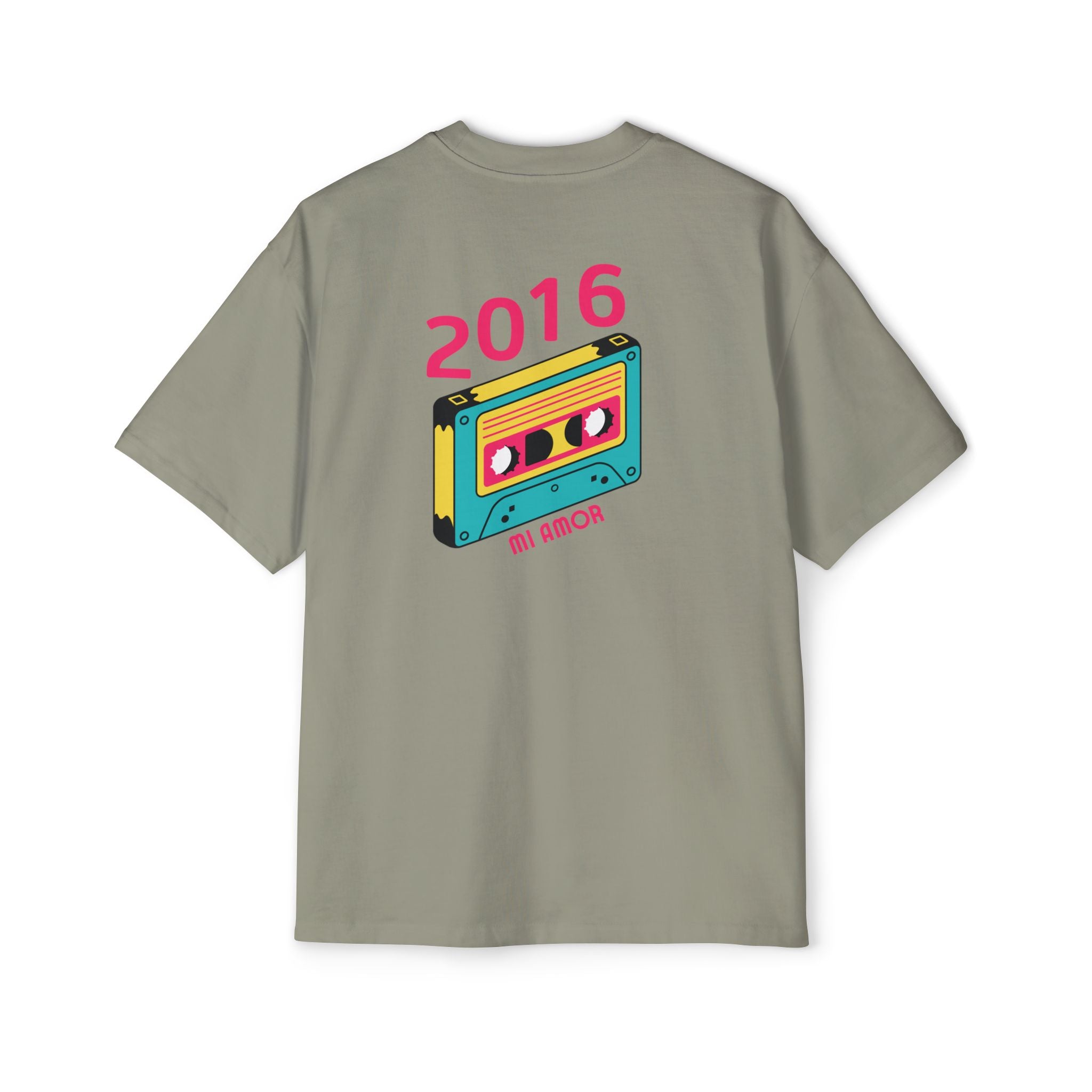 2016 Mi Amor- Men's Heavy Oversized Tee