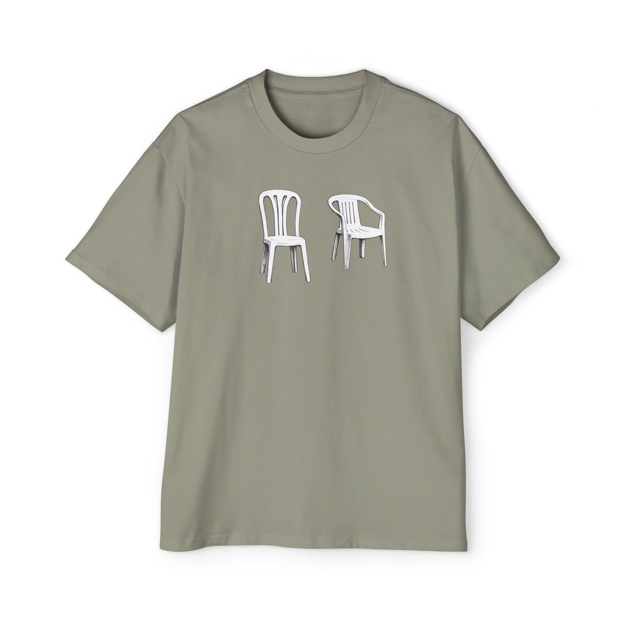 Copy of Debí tirar más fotos - Men's Heavy Oversized Tee