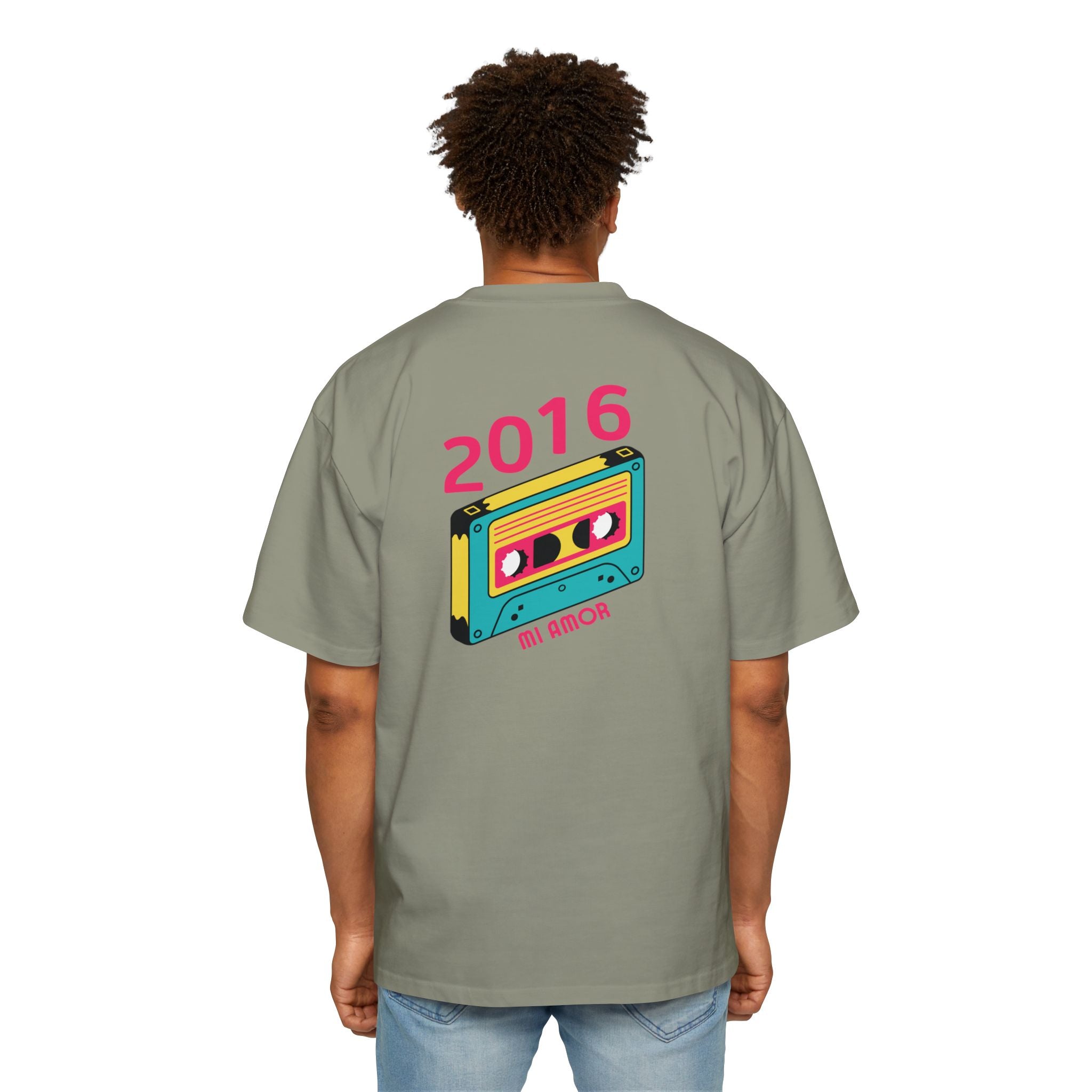 2016 Mi Amor- Men's Heavy Oversized Tee