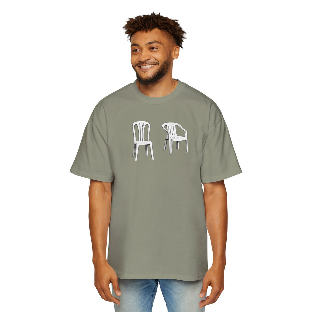 Copy of Debí tirar más fotos - Men's Heavy Oversized Tee