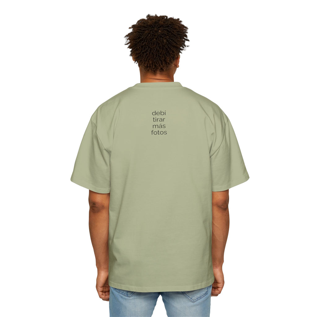 Copy of Debí tirar más fotos - Men's Heavy Oversized Tee