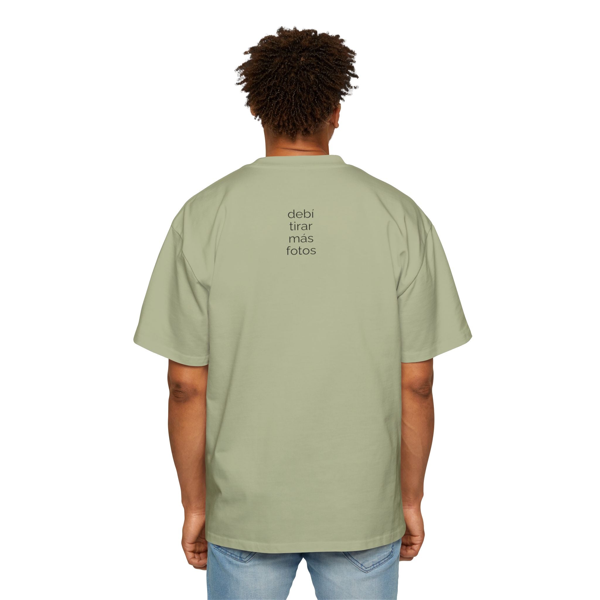 Copy of Debí tirar más fotos - Men's Heavy Oversized Tee