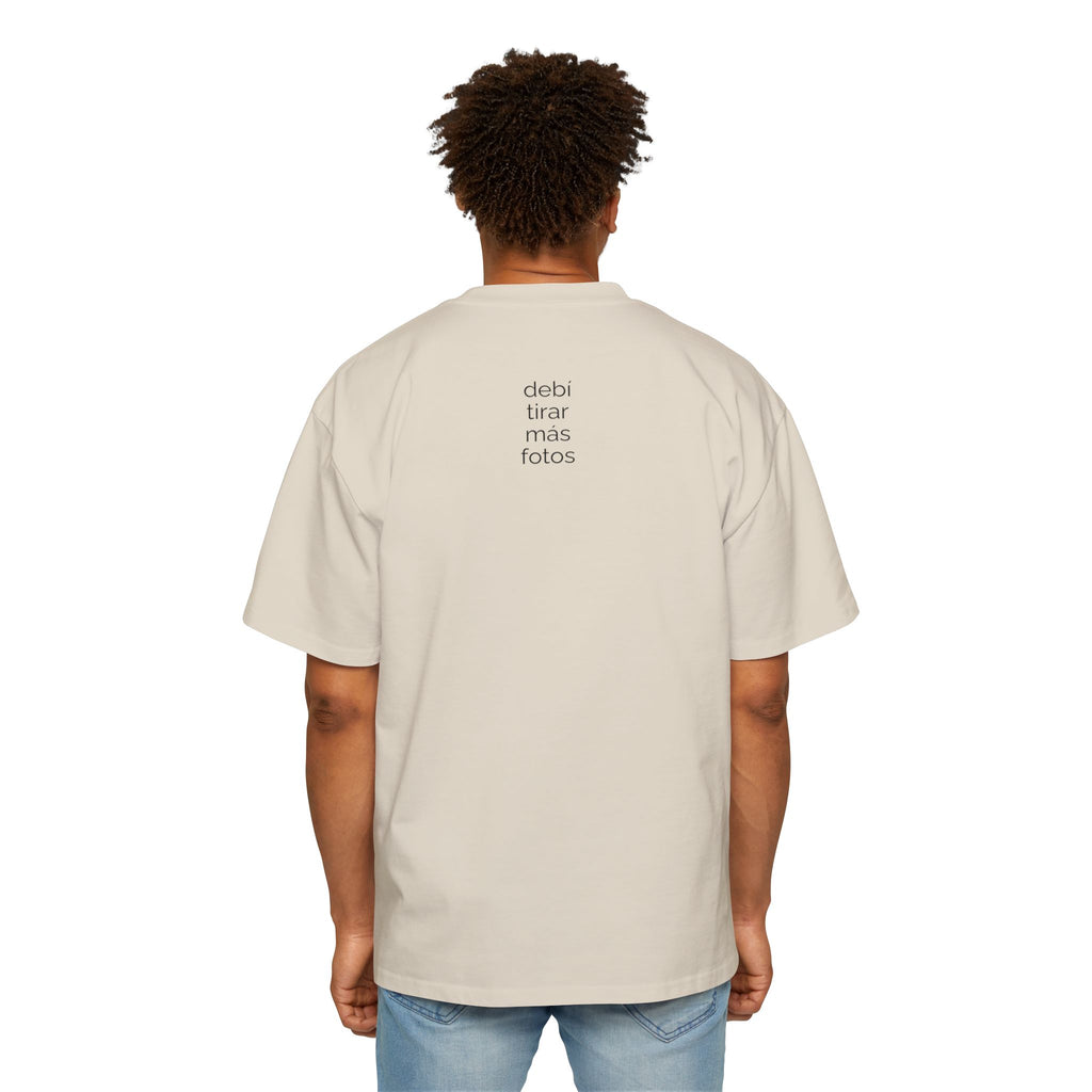 Copy of Debí tirar más fotos - Men's Heavy Oversized Tee
