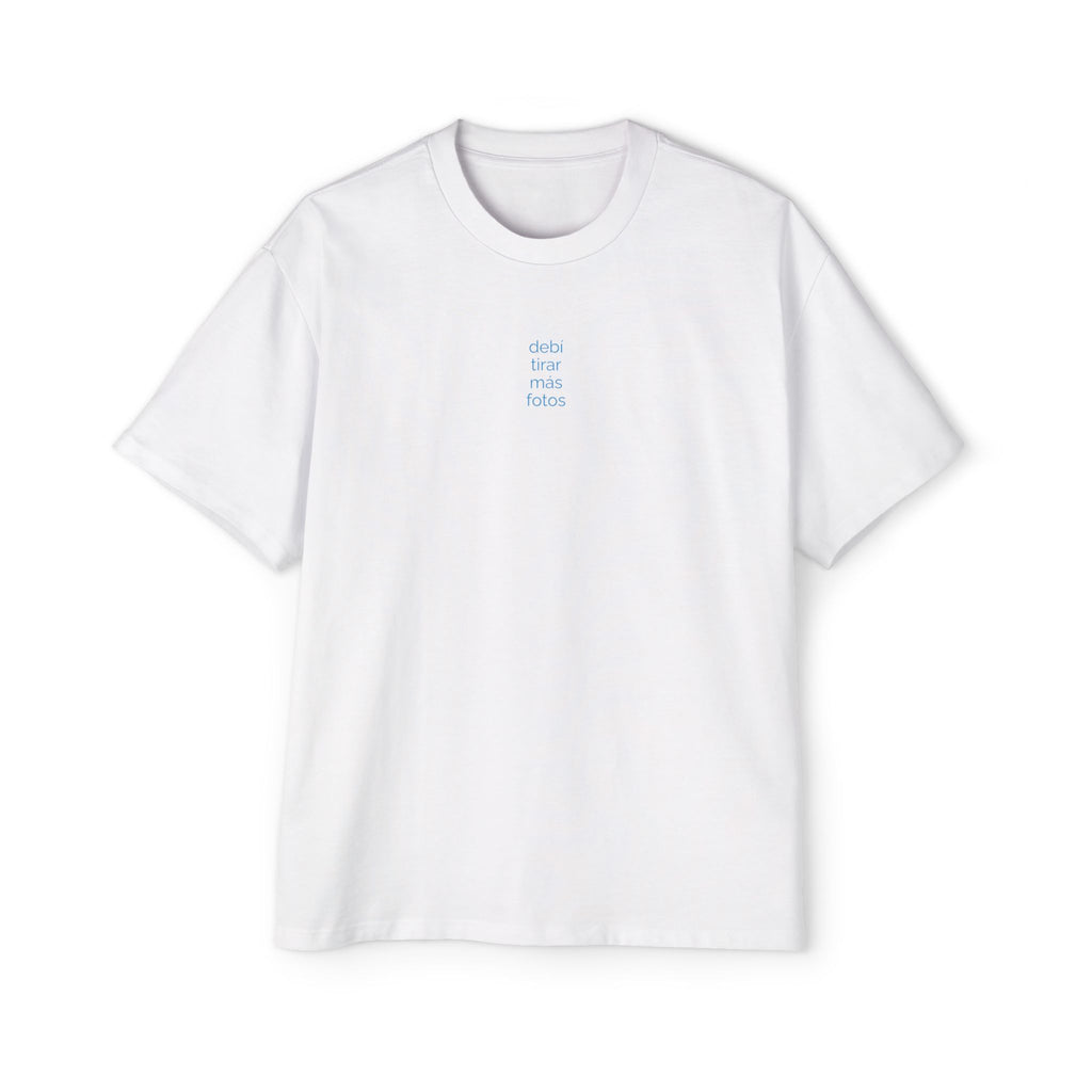 Mientras uno está vivo - Men's Heavy Oversized Tee