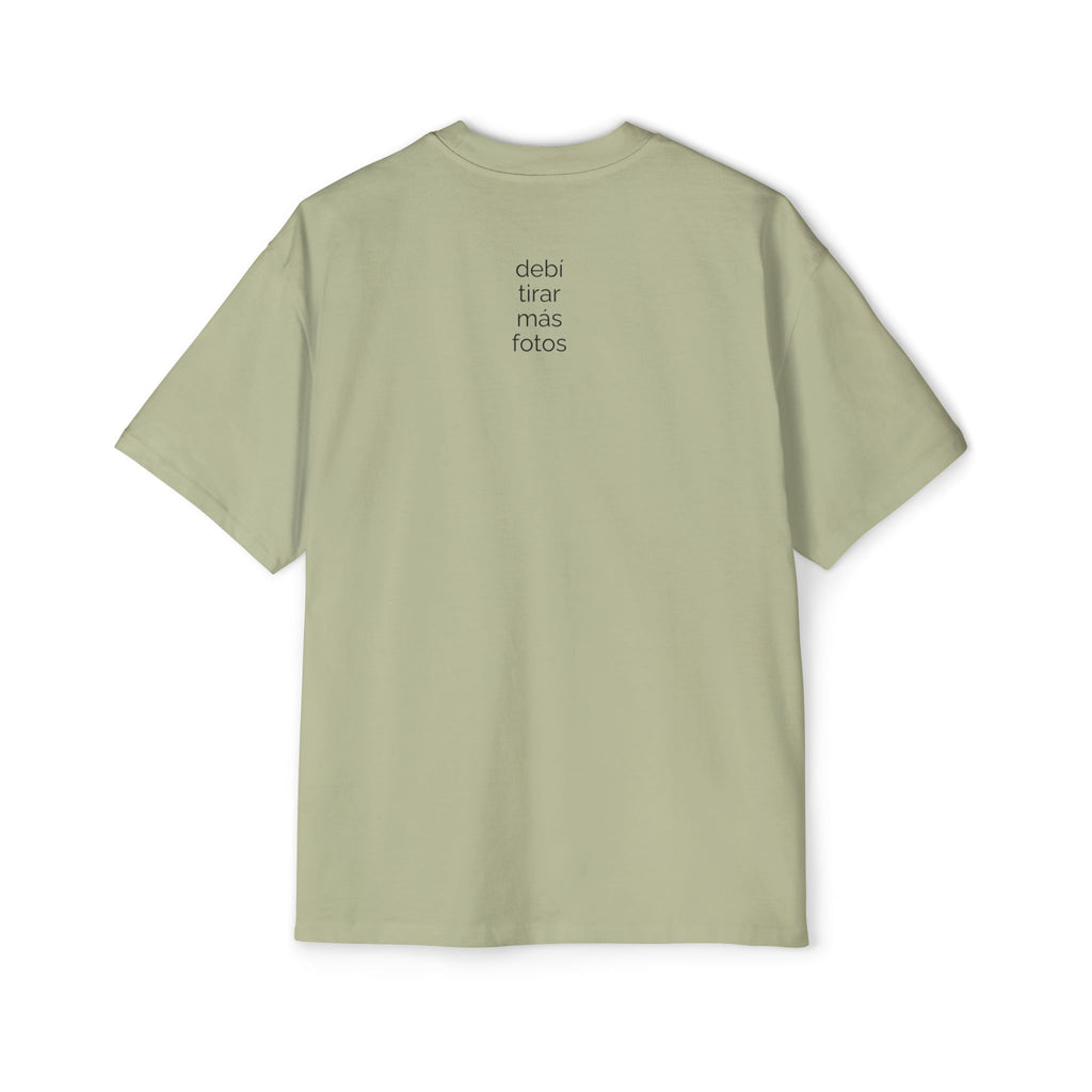 Copy of Debí tirar más fotos - Men's Heavy Oversized Tee