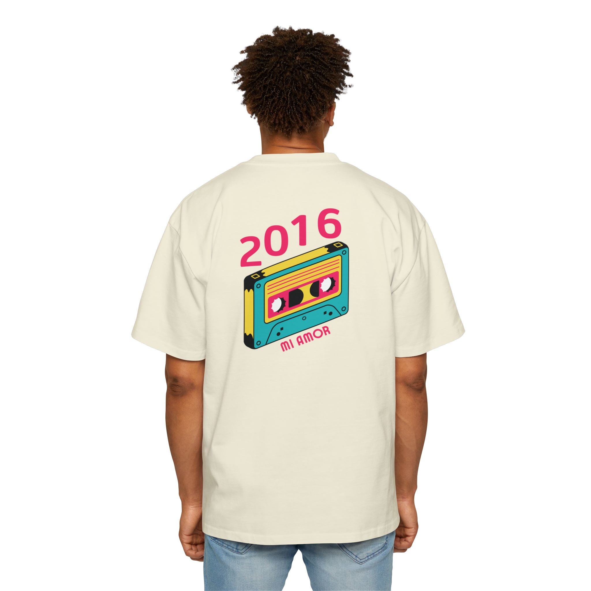 2016 Mi Amor- Men's Heavy Oversized Tee