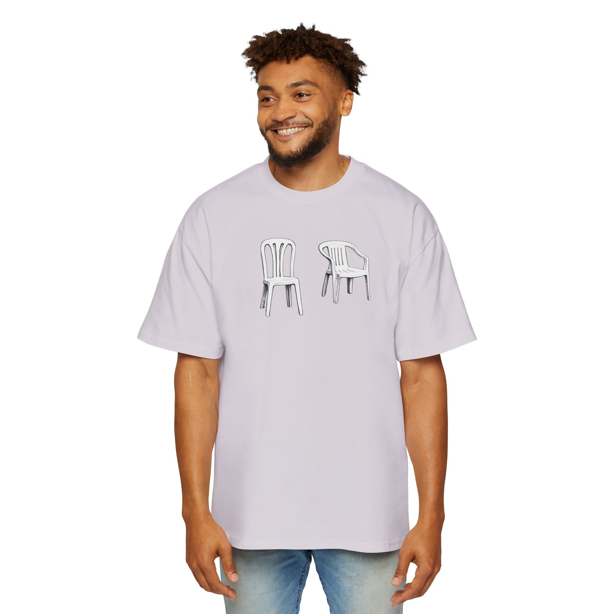 Copy of Debí tirar más fotos - Men's Heavy Oversized Tee