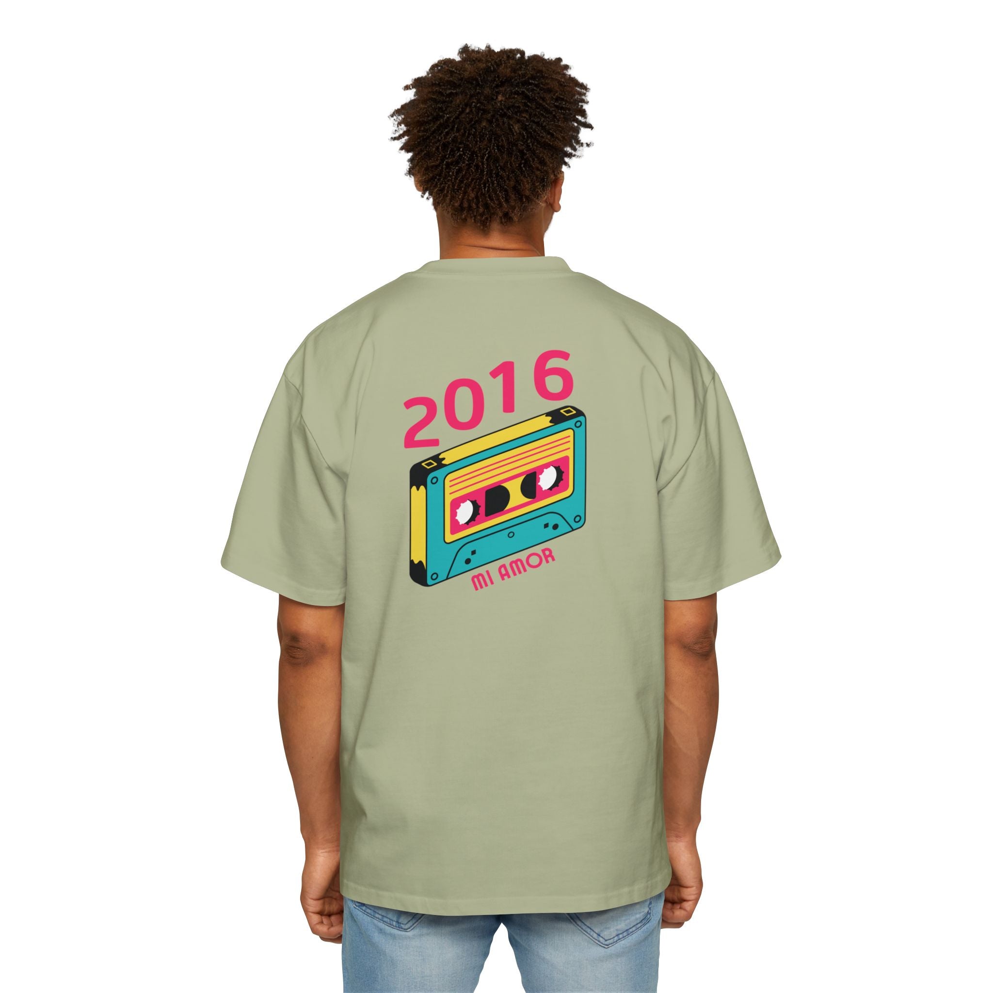 2016 Mi Amor- Men's Heavy Oversized Tee